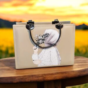 IRZENA Beige Handbag Hijab Girl