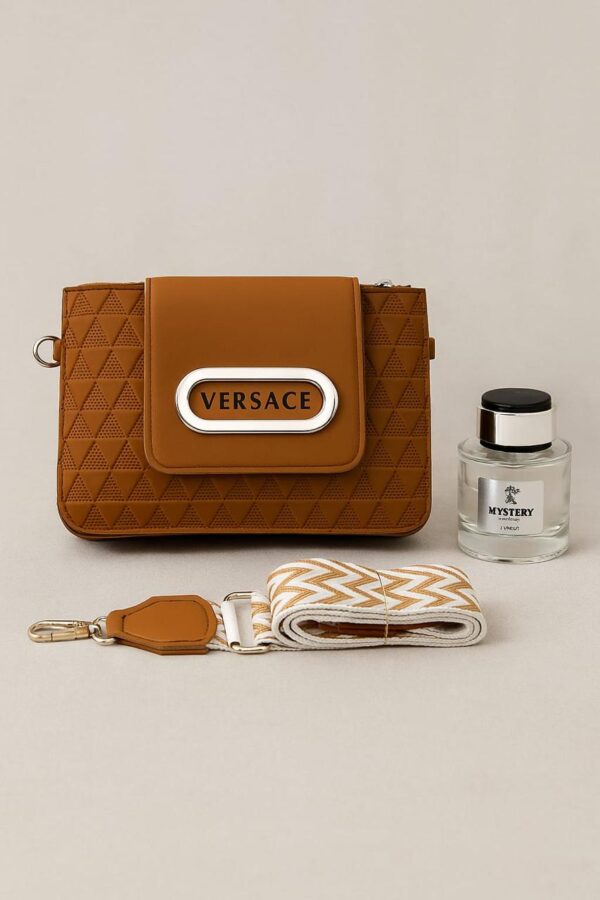 IRZENA Luxury Brown Crossbody Bag - Image 3